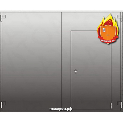 Ворота металлические утепленные